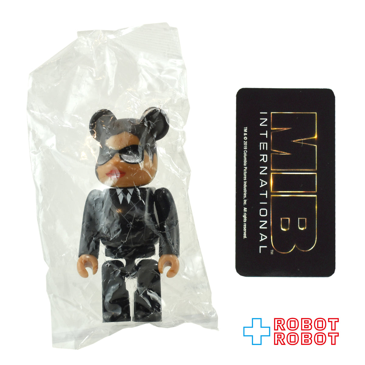 メディコム ベアブリック BE@RBRICK 100% [シリーズ38] HERO MIB メン・イン・ブラック インターナショナル エージェント M 裏 未開封 ４号店商品