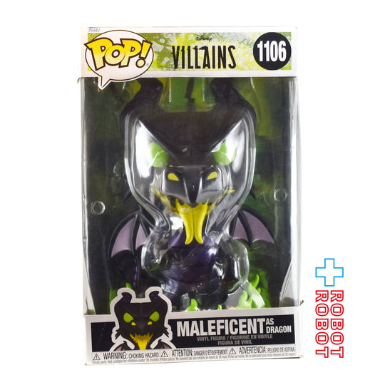 ファンコ POP! 1106 ディズニー ヴィランズ 眠れる森の美女 マレフィセント AS ドラゴン ビニールフィギュア 箱入