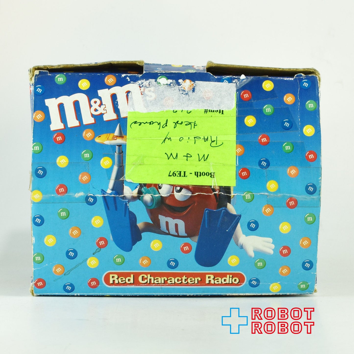 M&M's エムアンドエムズ レッド キャラクター コレクターズ シリーズ  スキューバダイビング ラジオ & ヘッドフォン セット 箱入り