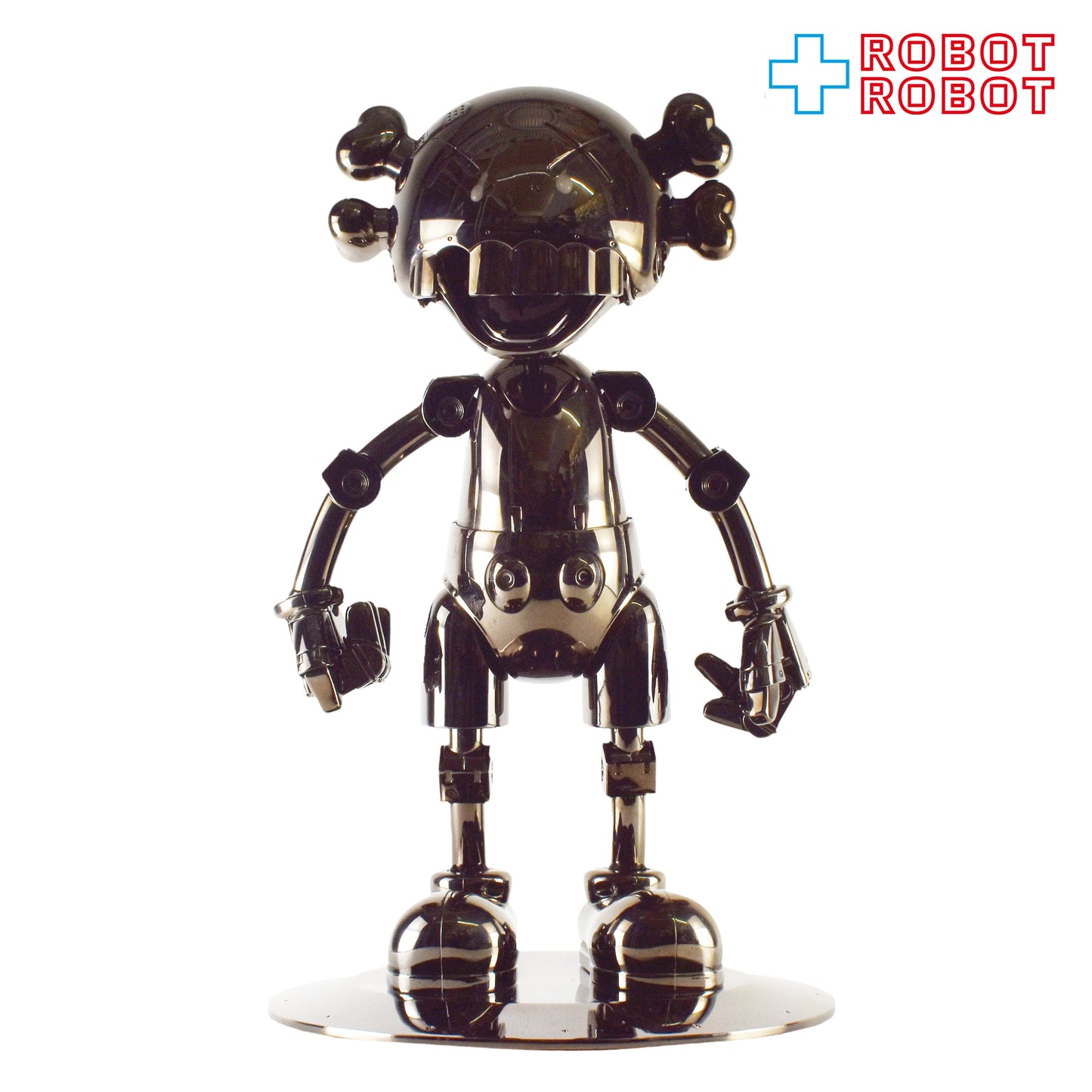 KAWS x 空山基 オリジナルフェイク NO FUTURE COMPANION ブラッククローム カラー 輸送箱付き ♦︎４号店商品
