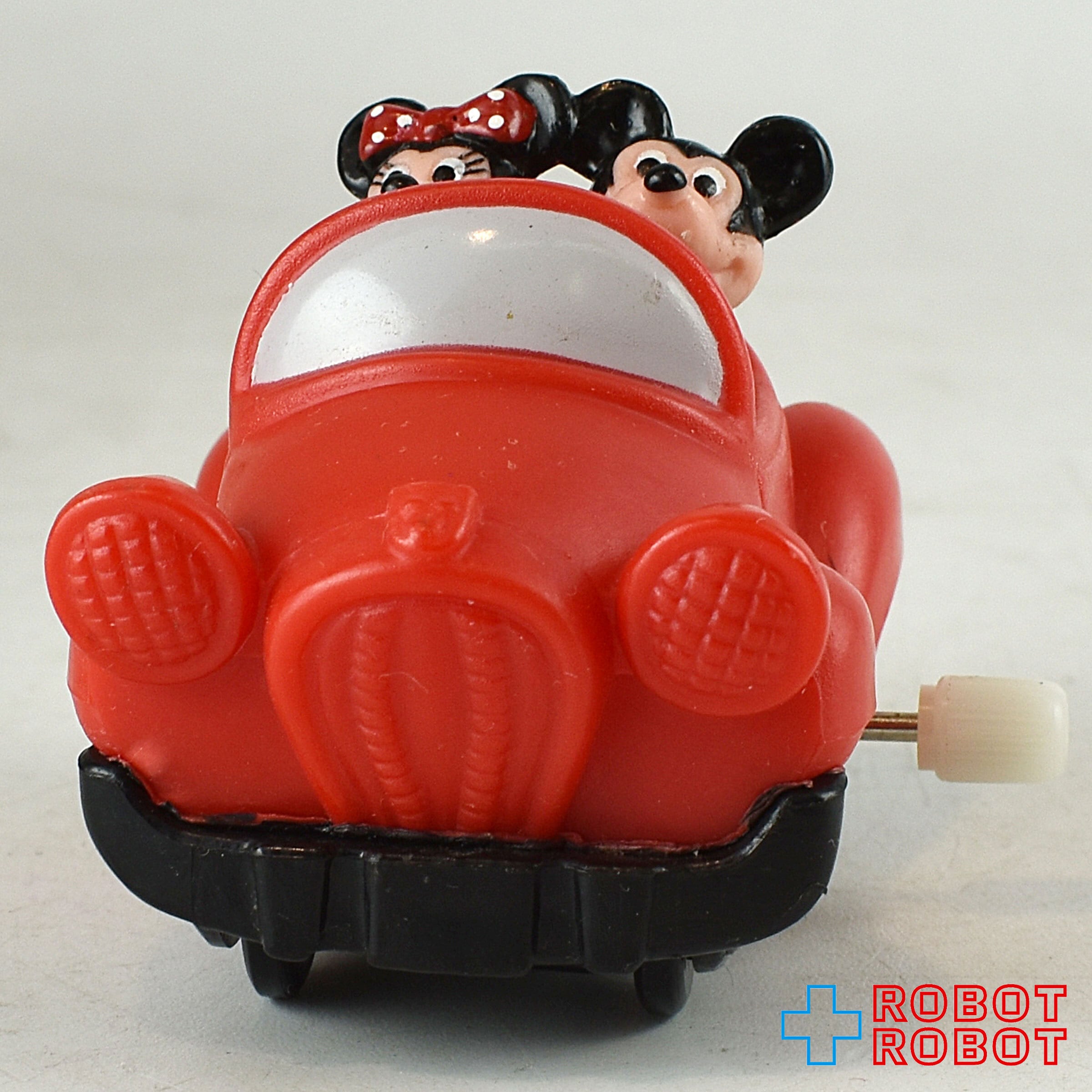 バーガーキング ディズニー ミッキー＆ミニーマウス ぜんまいカー