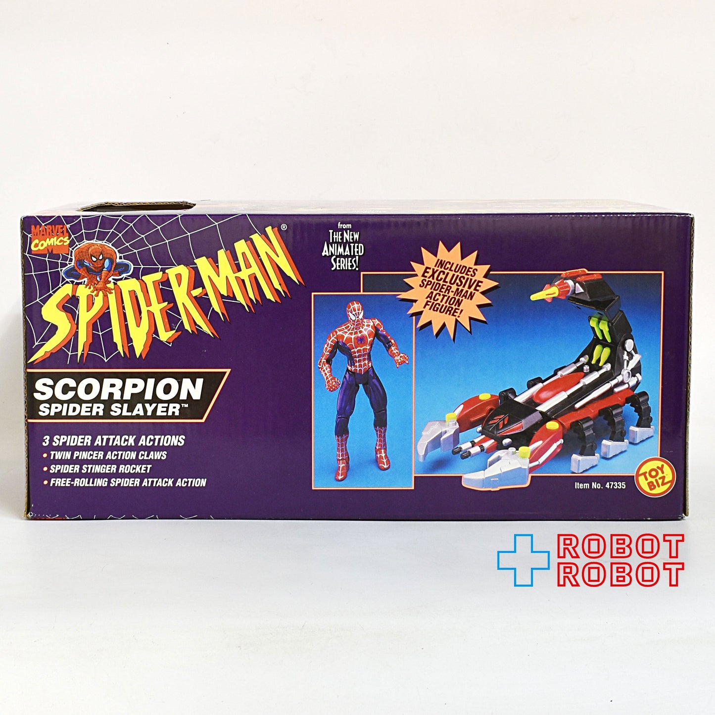 トイビズ スパイダーマン スコーピオン スパイダー スレイヤー アクションフィギュア 1996 未開封