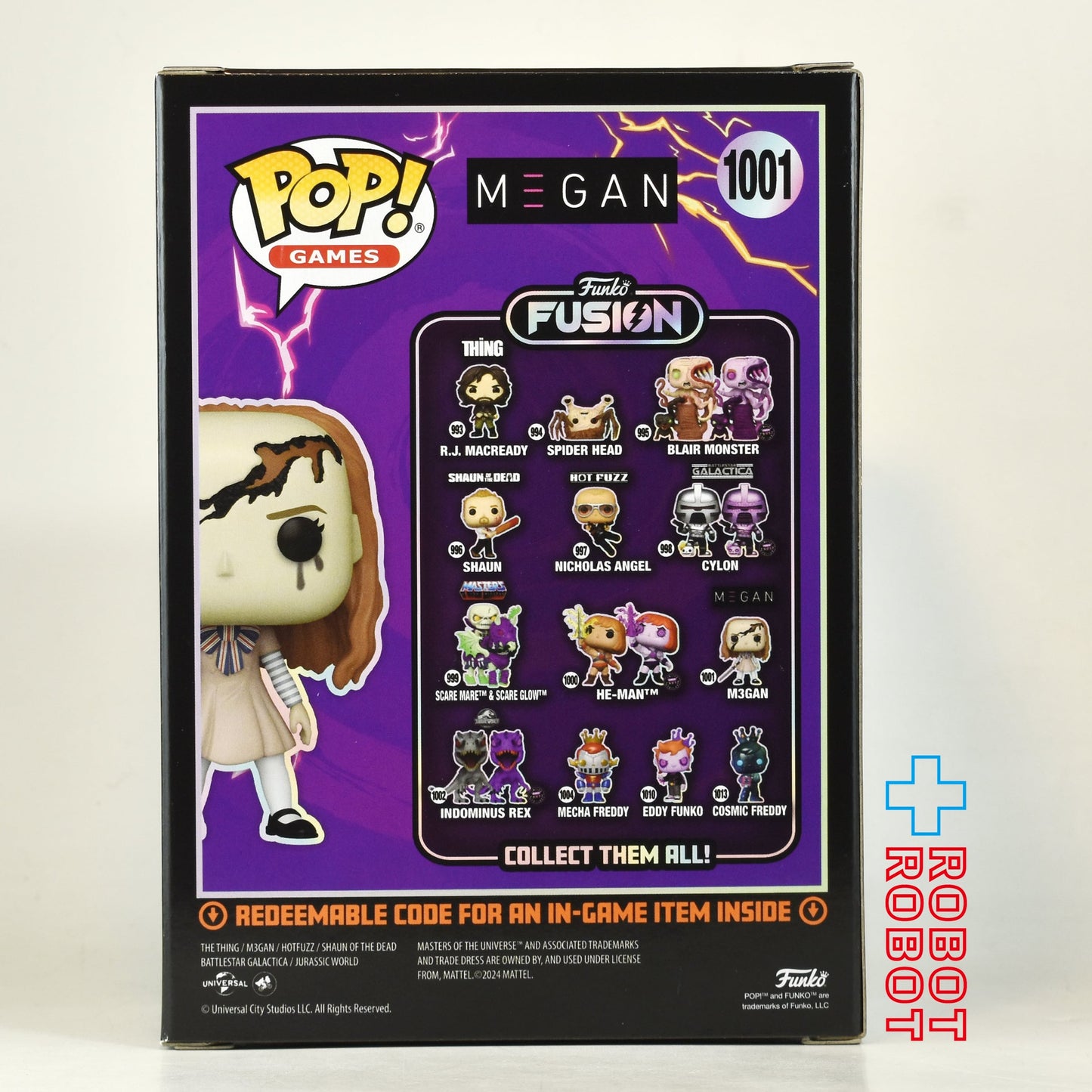 ファンコ POP! 1001 ファンコ・フュージョン ミーガン ビニールフィギュア 箱入未開封