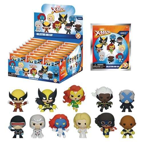 モノグラム フィギュラル バッグ クリップ マーベル X-MEN シリーズ 3 1パック 未開封