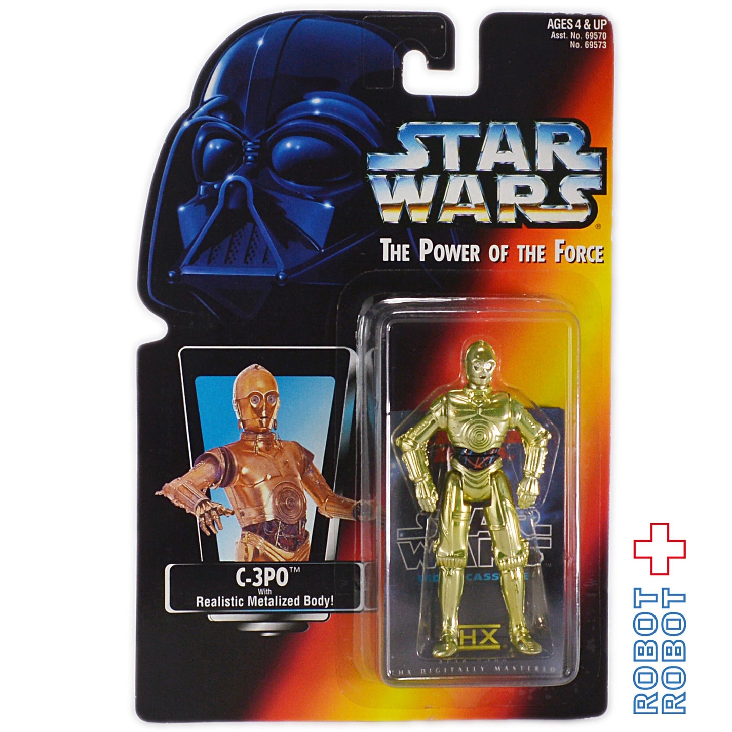 スター・ウォーズ POTF2 レッドカード C-3PO w/THXカード 3.75インチ アクションフィギュア 国内版 未開封