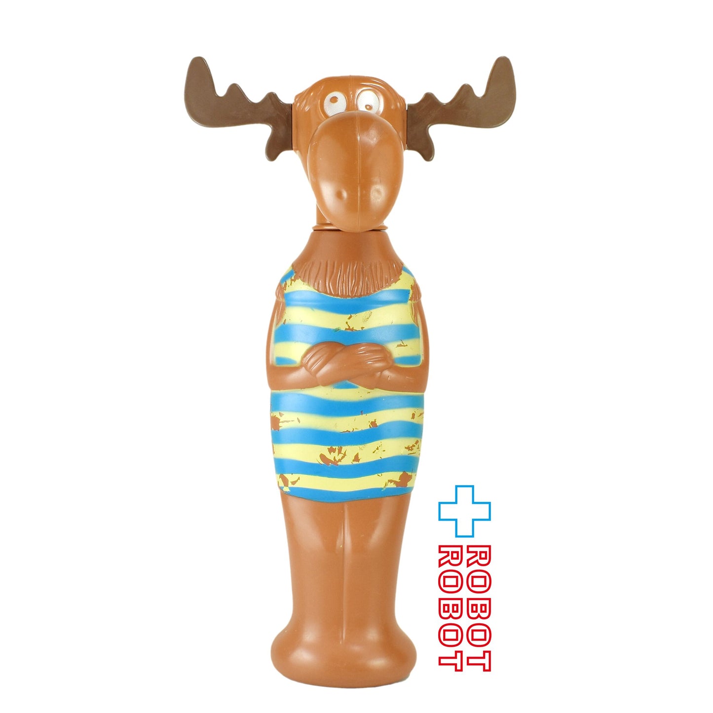 ブルウィンクル 青黄ボーダー ソーキー シャンプーボトル