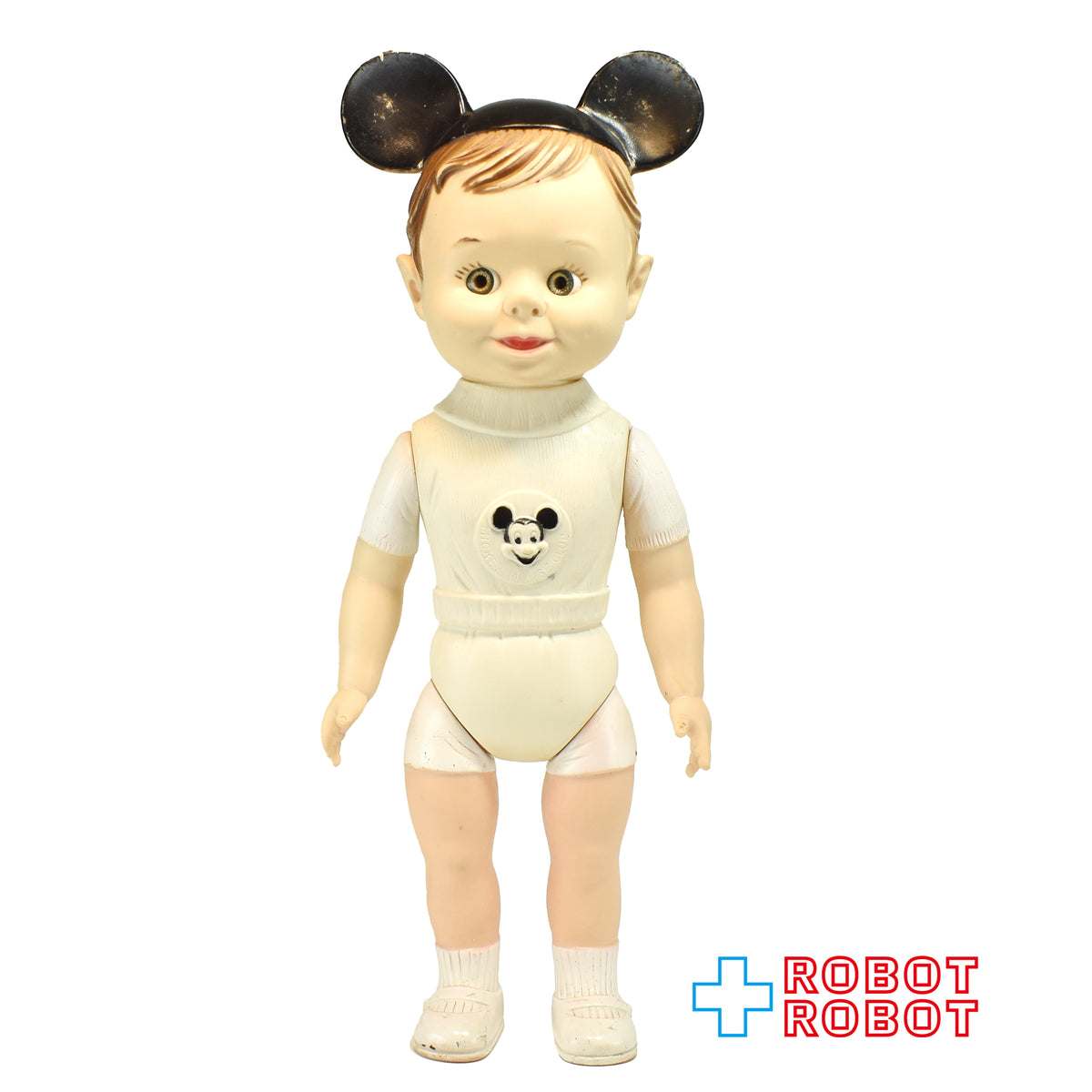 ディズニー マウスケティア ボーイ ミッキーマウスクラブ ラバー ソフビドール