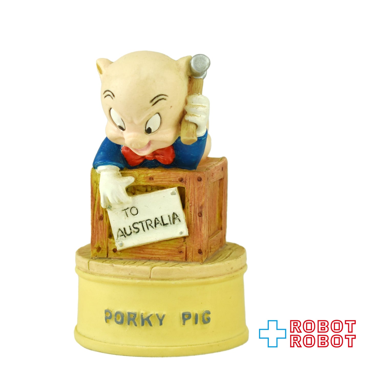 レノックス社 ルーニー・テューンズ  ポーキー・ピッグ シンブルコレクション フィギュア