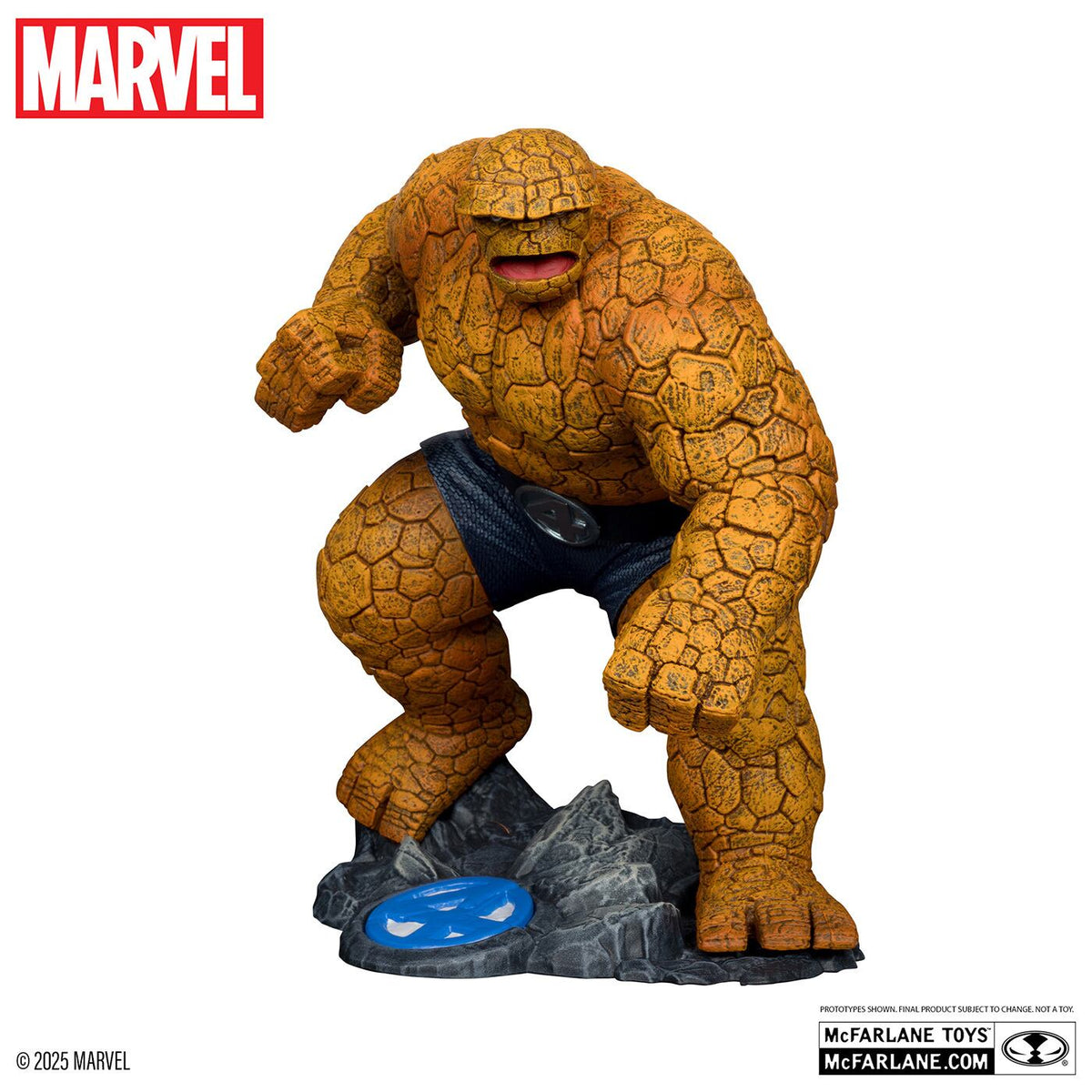 マクファーレン・トイズ マーベル シーン・フィギュア #021 ザ・シング 1/10 スタチューフィギュア 未開封