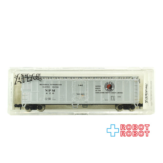 ⚫️ アトラス社 ノーザン・パシフィック鉄道 NPM 420 冷蔵貨車 Nゲージ 鉄道模型 箱入 ♦︎１号店商品
