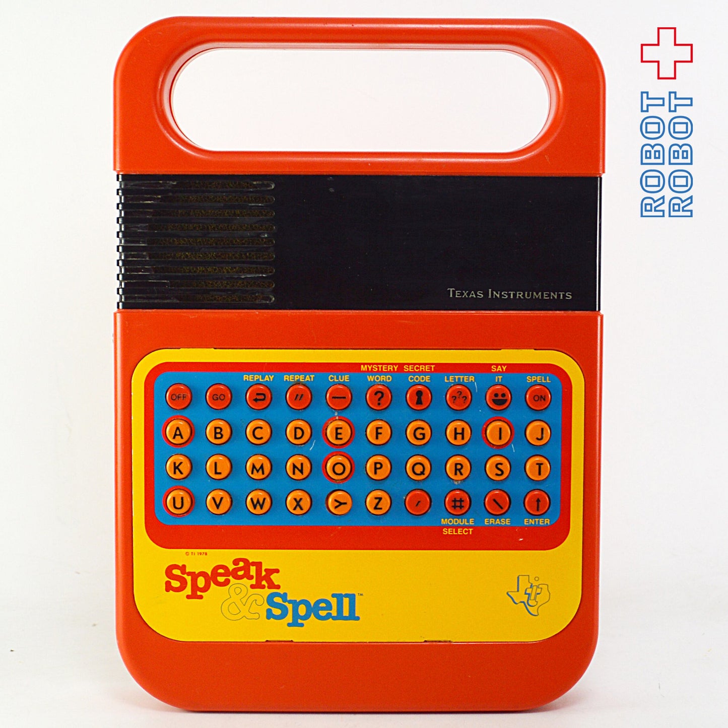 テキサス・イントルメンツ スピーク＆スペル 丸ボタン クラフトワーク Speak & Spell 1978