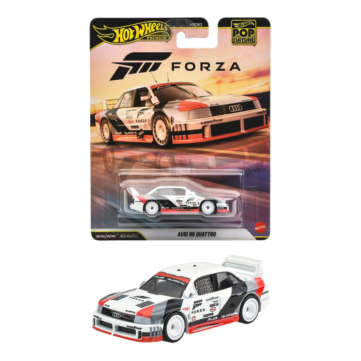 ホットウィール ポップカルチャー 2026 フォルツァ アウディ 90 クワトロ ミニカー 1/64 ダイキャスト ミニカー 国内版 未開封