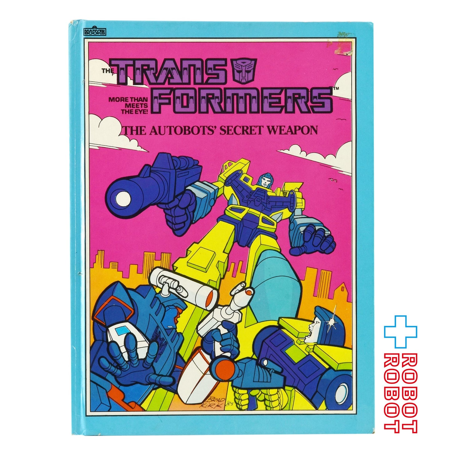 ⚫️マーベルブックス社 トランスフォーマー "ザ・オートボット・シークレットウエポン "絵本 1985１号店商品