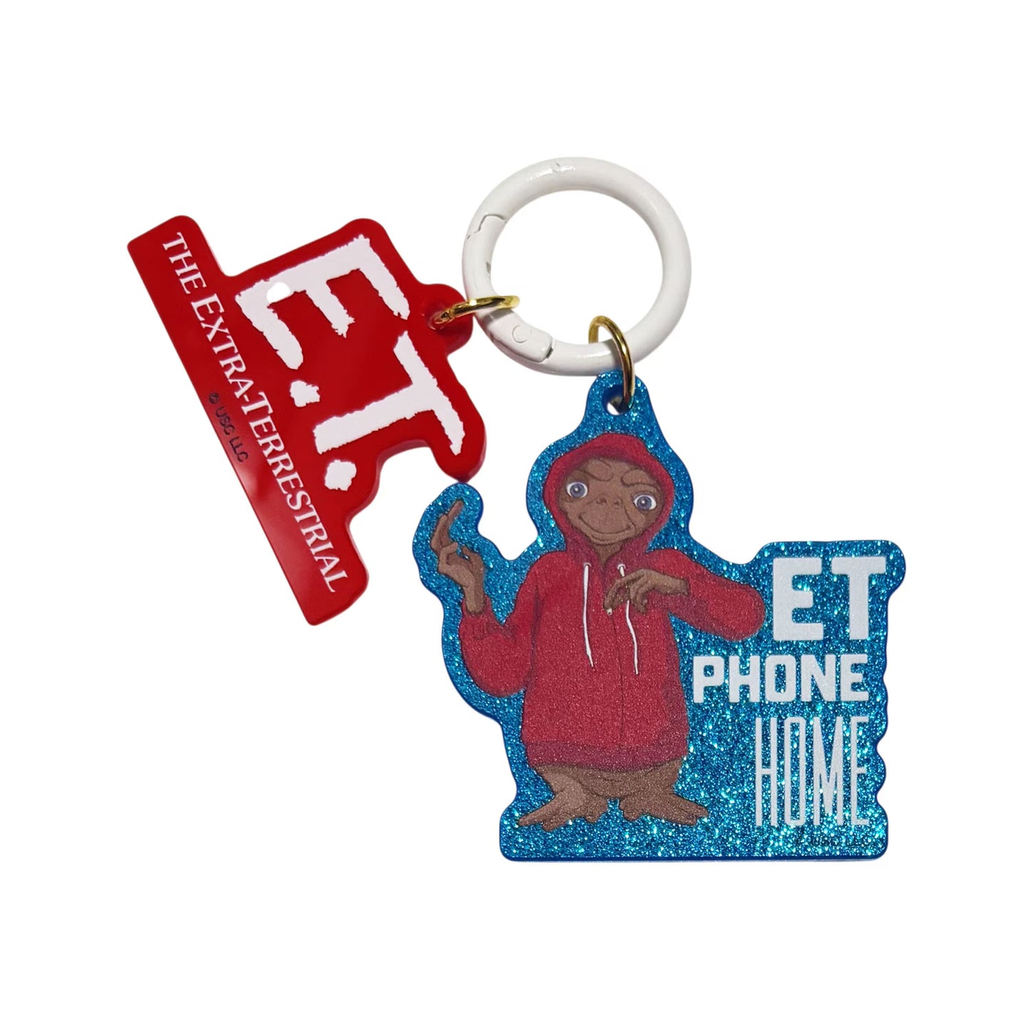スモール・プラネット E.T. 家に電話 カラーアクリルキーホルダー 未開封