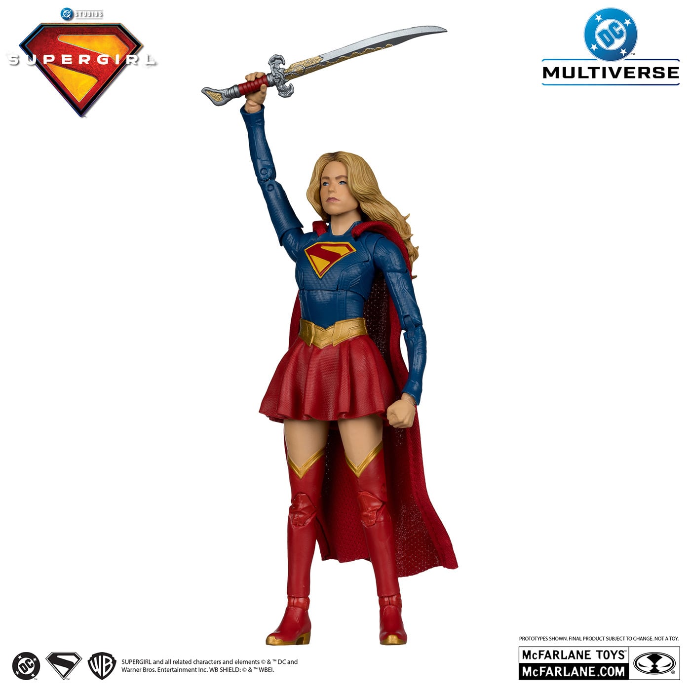 DC マルチバース 映画 スーパーガール (2026) スーパーガール＆ベイビー・クリプト デラックス・シアトリカル・エディション 7インチ アクションフィギュア 国内版 未開封