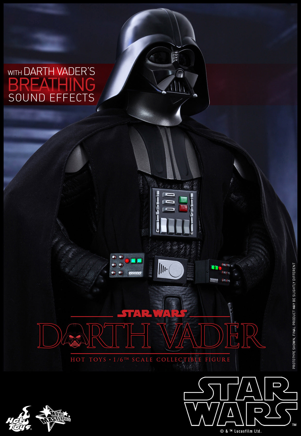 ホットトイズ スター・ウォーズ ダース・ベイダー ムービー・マスターピース 新たなる希望１／６ フィギュア 未開封