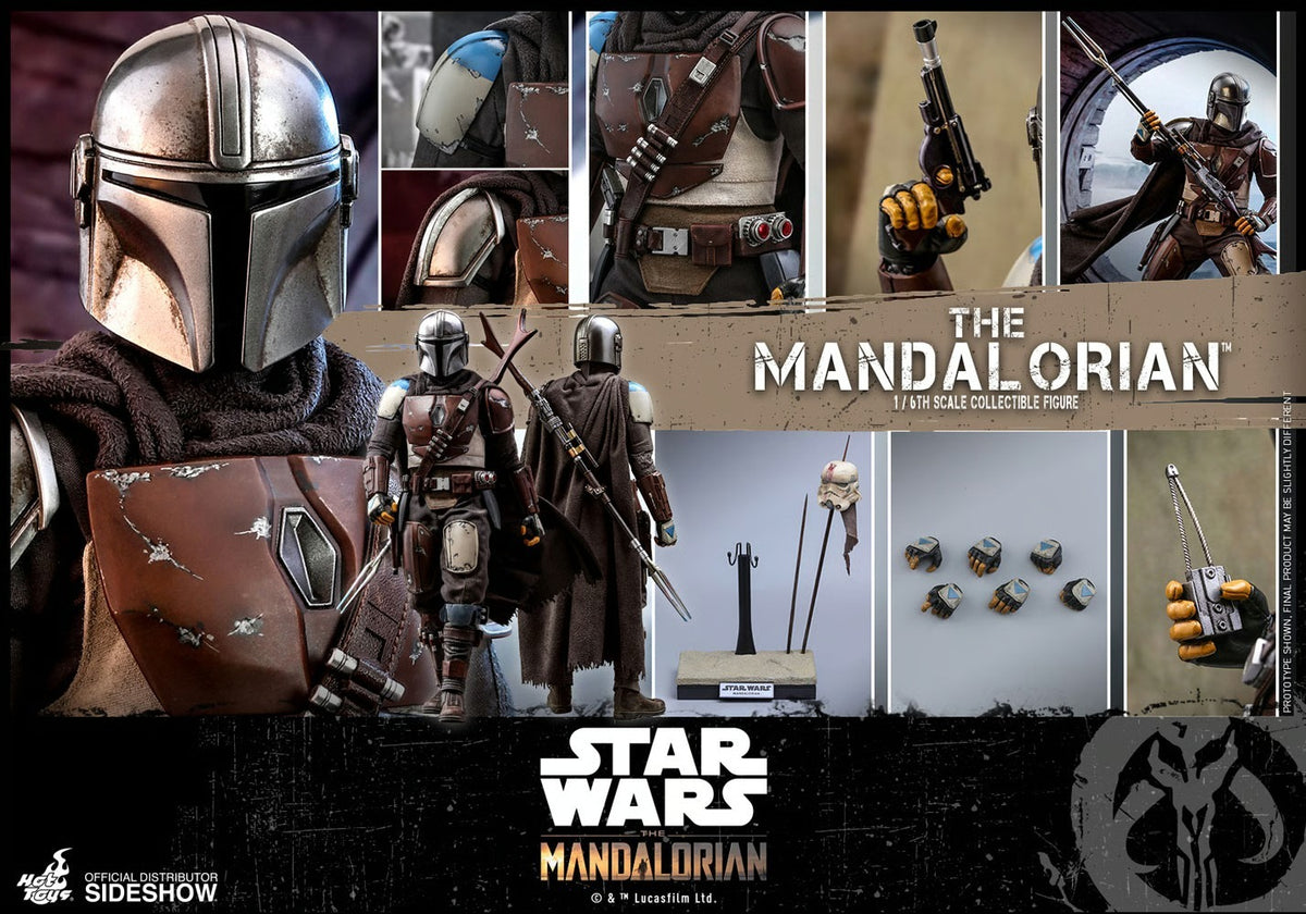 ホットトイズ スター・ウォーズ マンダロリアン テレビ・マスターピース 1/6 マンダロリアン