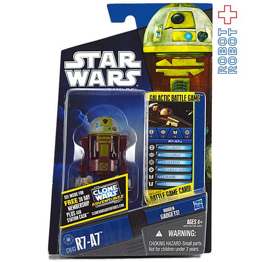 スター・ウォーズ CW2010 CW43 R7-A7 クローン・ウォーズ 3.75インチ アクションフィギュア US版 未開封
