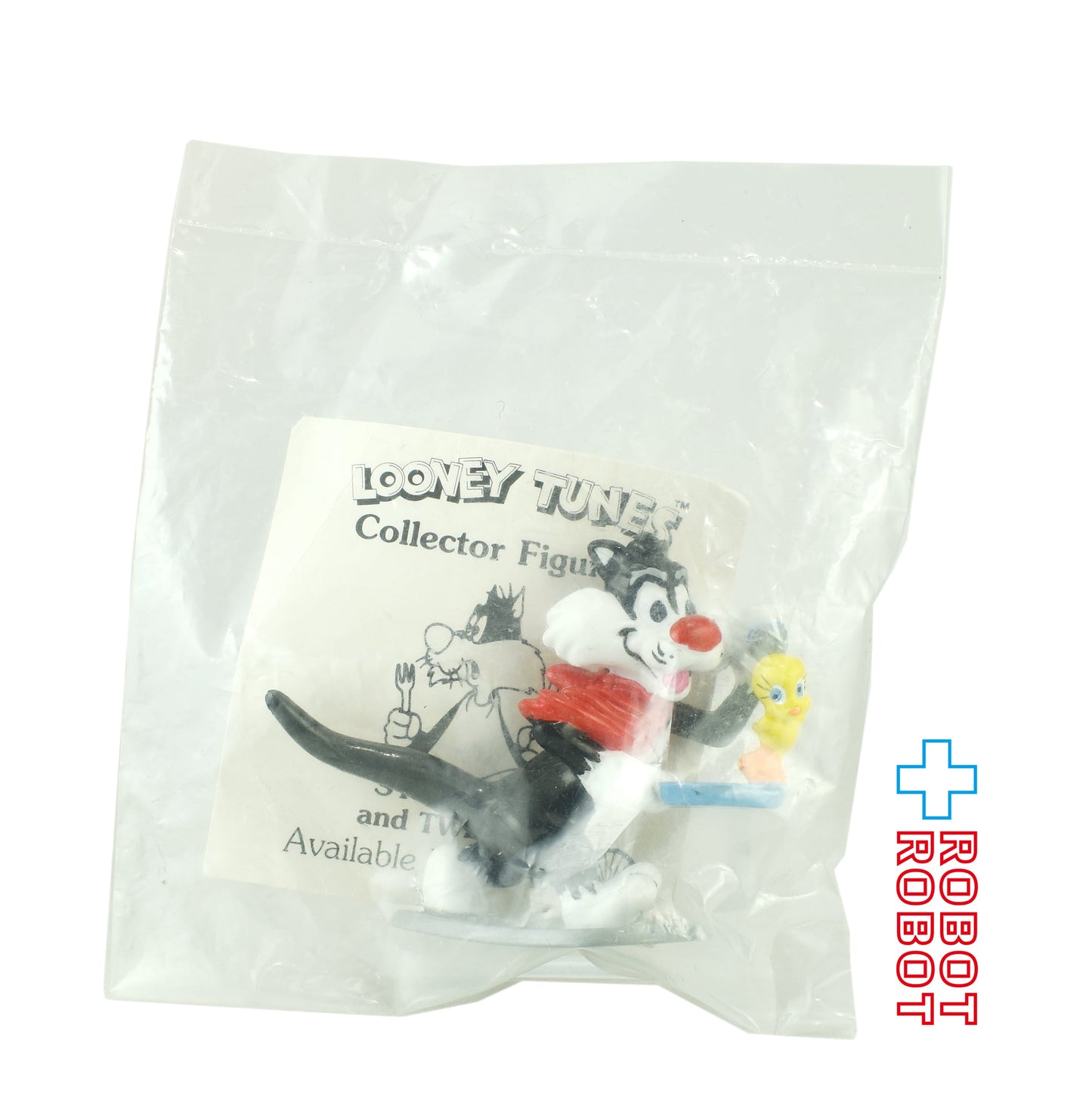 アプローズ社 シェル石油 ルーニー・テューンズ シルベスター＆トゥイーティー PVCフィギュア 1990 袋入未開封