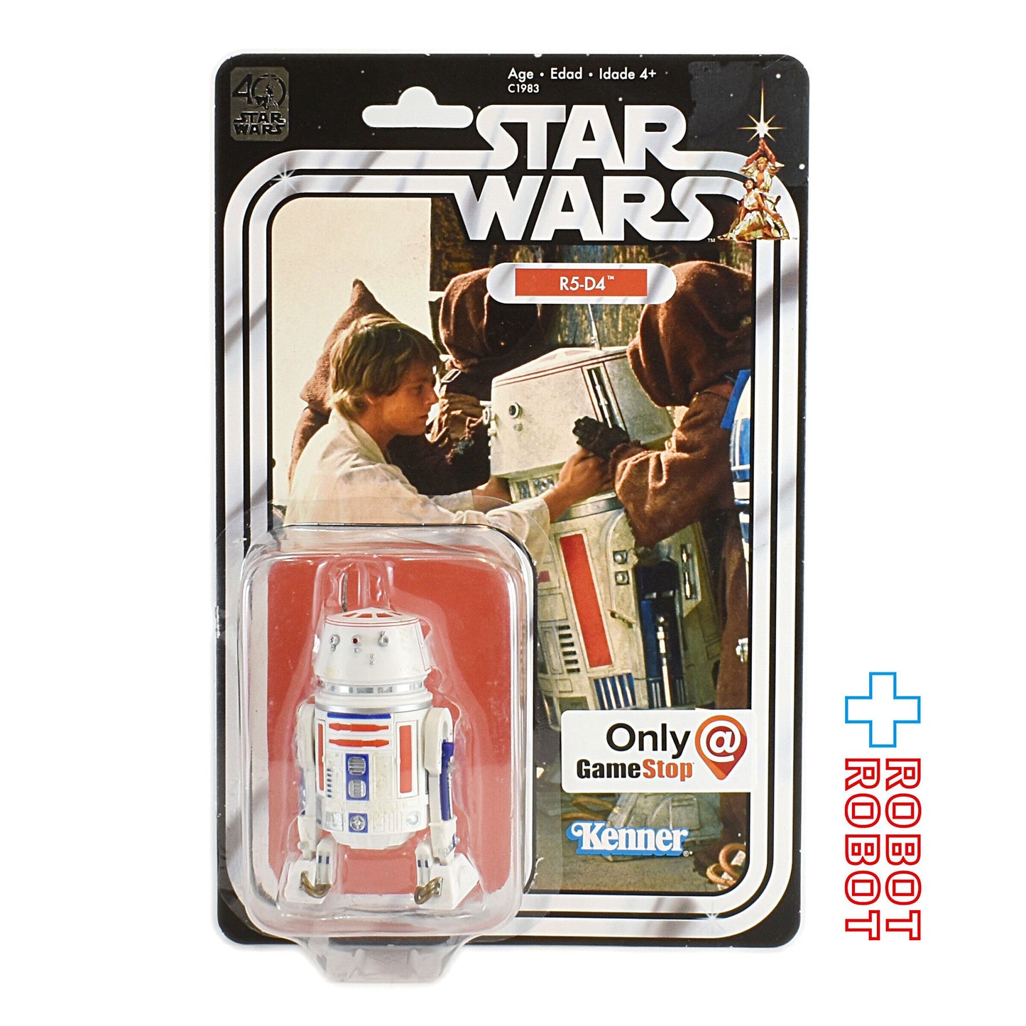 スター・ウォーズ ブラックシリーズ 40周年記念版 R5-D4 ゲームストップ限定 [ANH] 6インチフィギュア  未開封