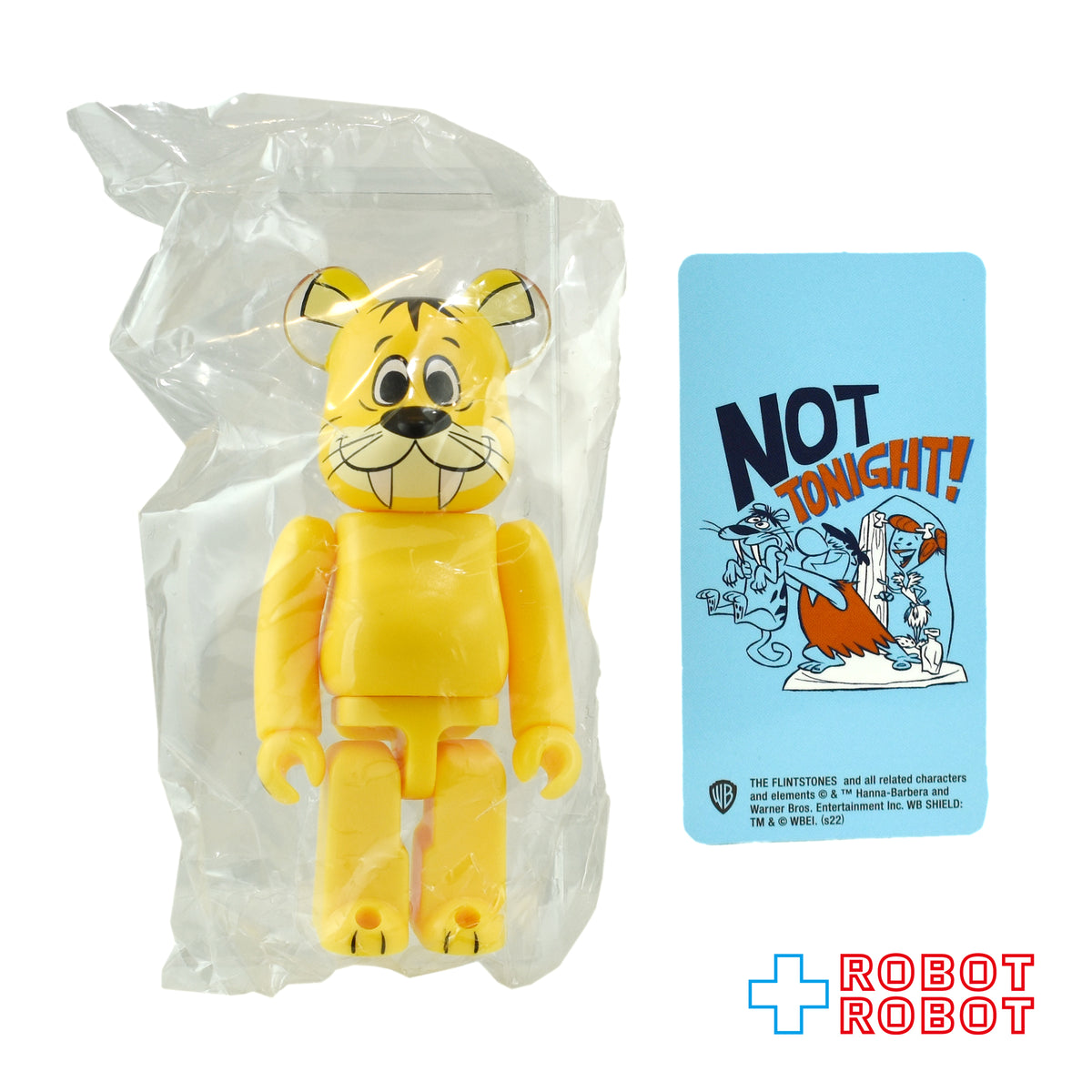 メディコム ベアブリック BE@RBRICK 100% [シリーズ45] ANIMAL 原始家族フリントストーン ベイビー・パス 未開封 ４号店商品