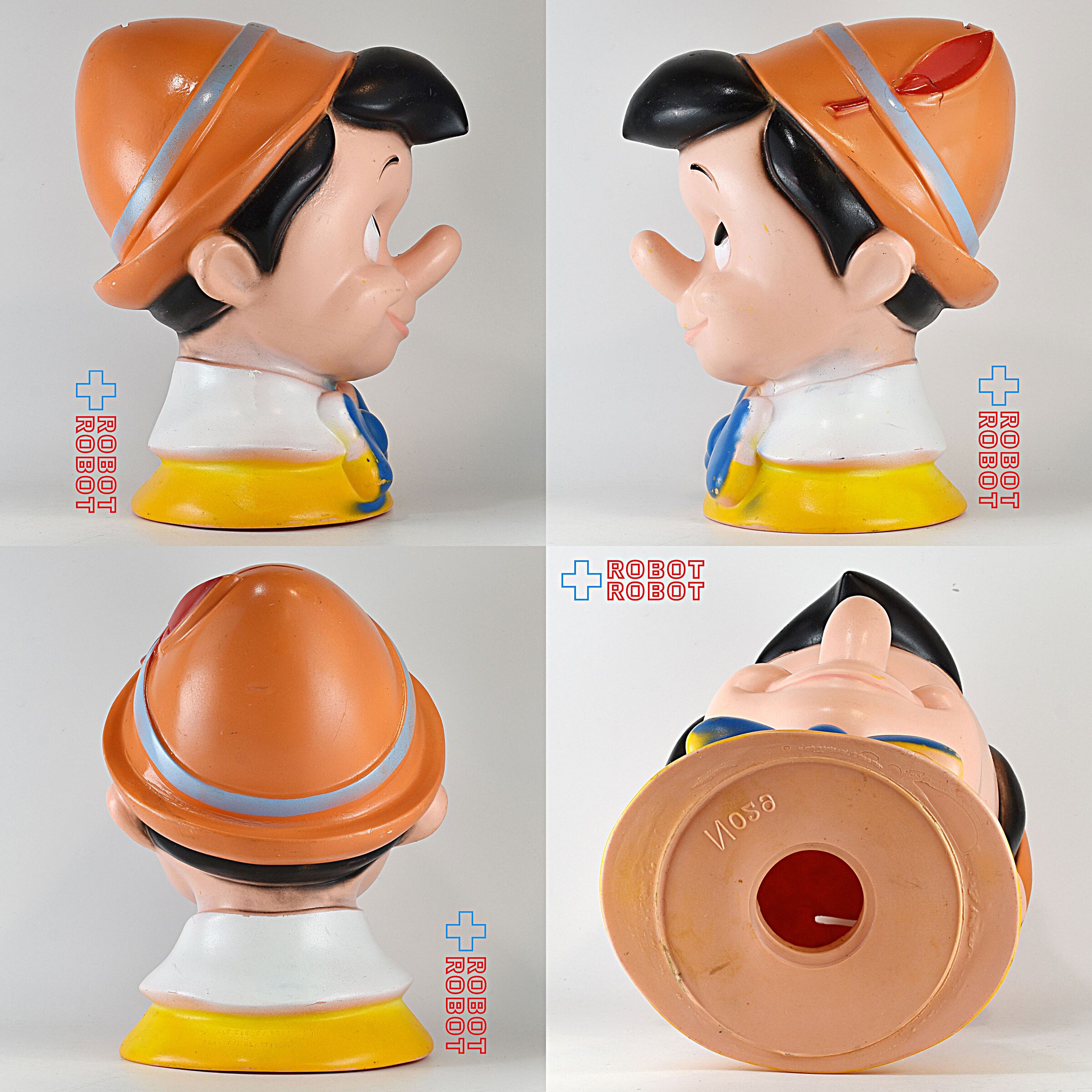 プレイパル ディズニー ピノキオ ヘッド ソフビ貯金箱 – ROBOTROBOT