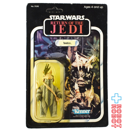 オールドケナー スター・ウォーズ [ROTJ] 79 バック ティーボ 3.75インチ アクションフィギュア 香港製 アンパンチド 未開封