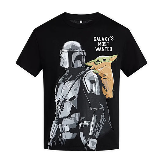 スター・ウォーズ マンダロリアン・アンド・グローグー グラフィック Tシャツ L