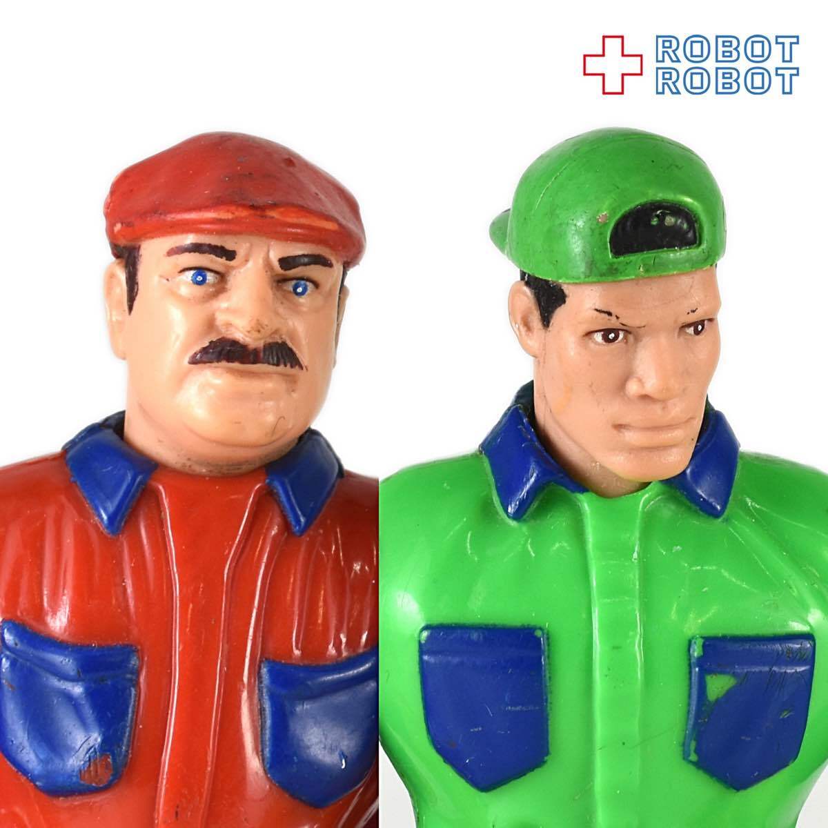 映画版 スーパーマリオ 魔界帝国の女神 マリオとルイージ アクションフィギュア ２体 1993 ERTL社