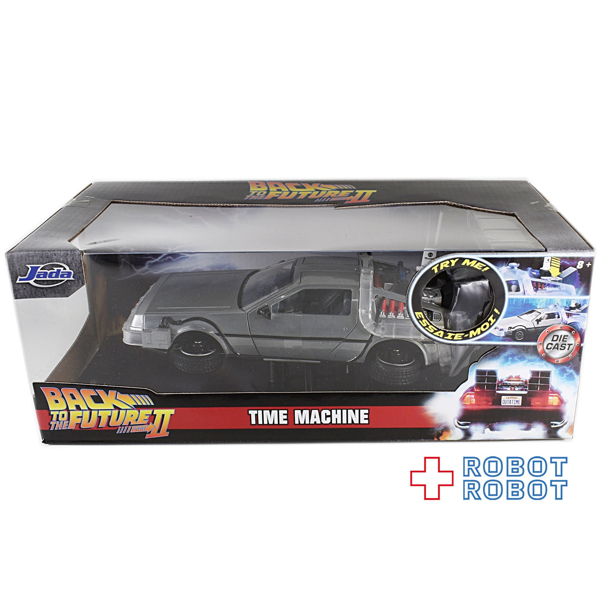 JADA TOYS メタルズ 1/24 ハリウッドライド バック・トゥ・ザ・フューチャー 2 デロリアン