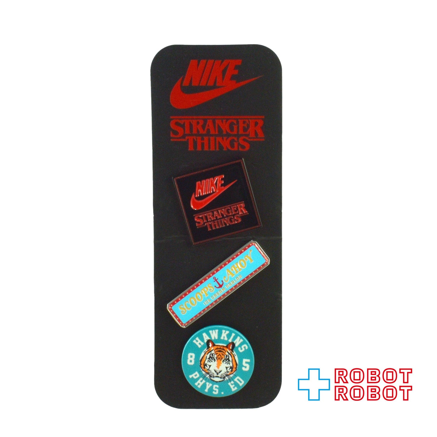 ナイキ ストレンジャーシングス ピンバッジ 3点セット