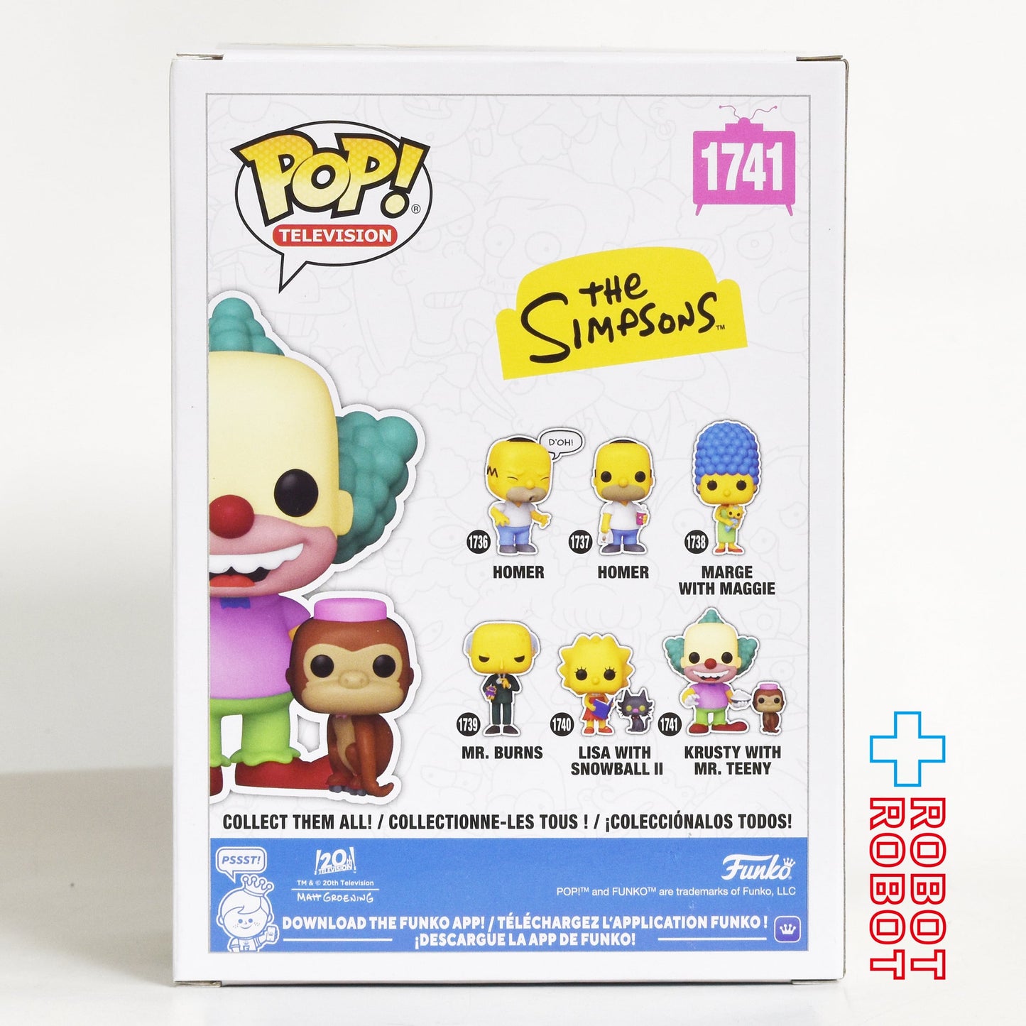 ファンコ POP! テレビジョン 1741 シンプソンズ クラスティ & Mr.テリー ビニールフィギュア