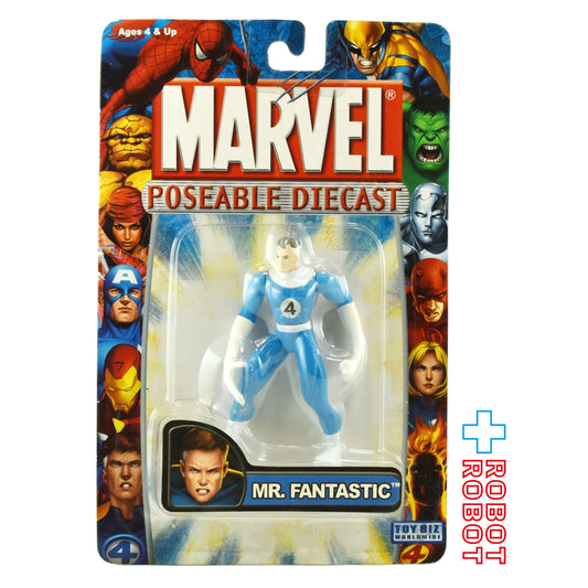 トイビズ マーベル ミスター・ファンタスティック ポーザブル ダイキャスト アクションフィギュア 2005 未開封
