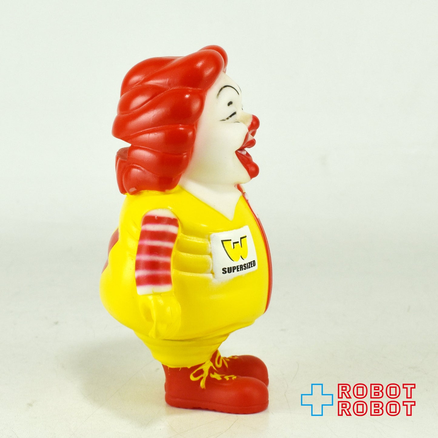 ロン・イングリッシュ マクドナルド ロナルド スーパーサイズミー ソフビ 貯金箱