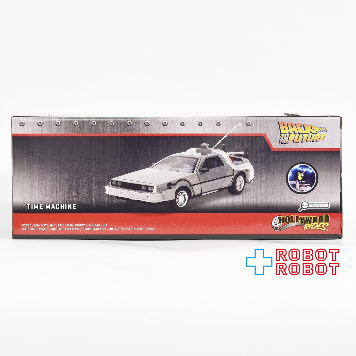 JADA TOYS メタルズ 1/24 ハリウッドライド バック・トゥ・ザ・フューチャー デロリアン US版 未開封