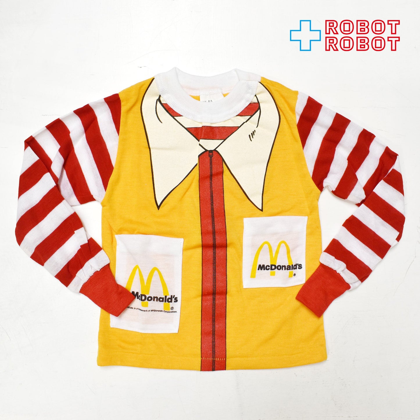 パーマプレスト ボーイズシリーズ マクドナルド ロナルド キッズ コスチューム USA製 サイズ４-５