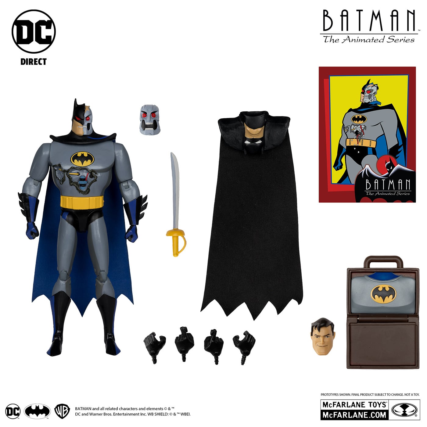 マクファーレン DCダイレクト バットマン アニメイテッド #29 H.A.R.D.A.C. 6インチ アクションフィギュア 国内版 未開封