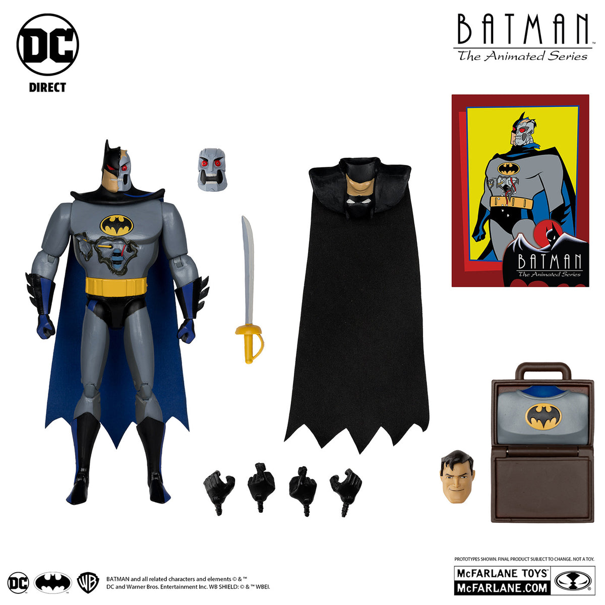 マクファーレン・トイズ DCダイレクト バットマン アニメイテッド #29 H.A.R.D.A.C. 6インチ アクションフィギュア 国内版 未開封
