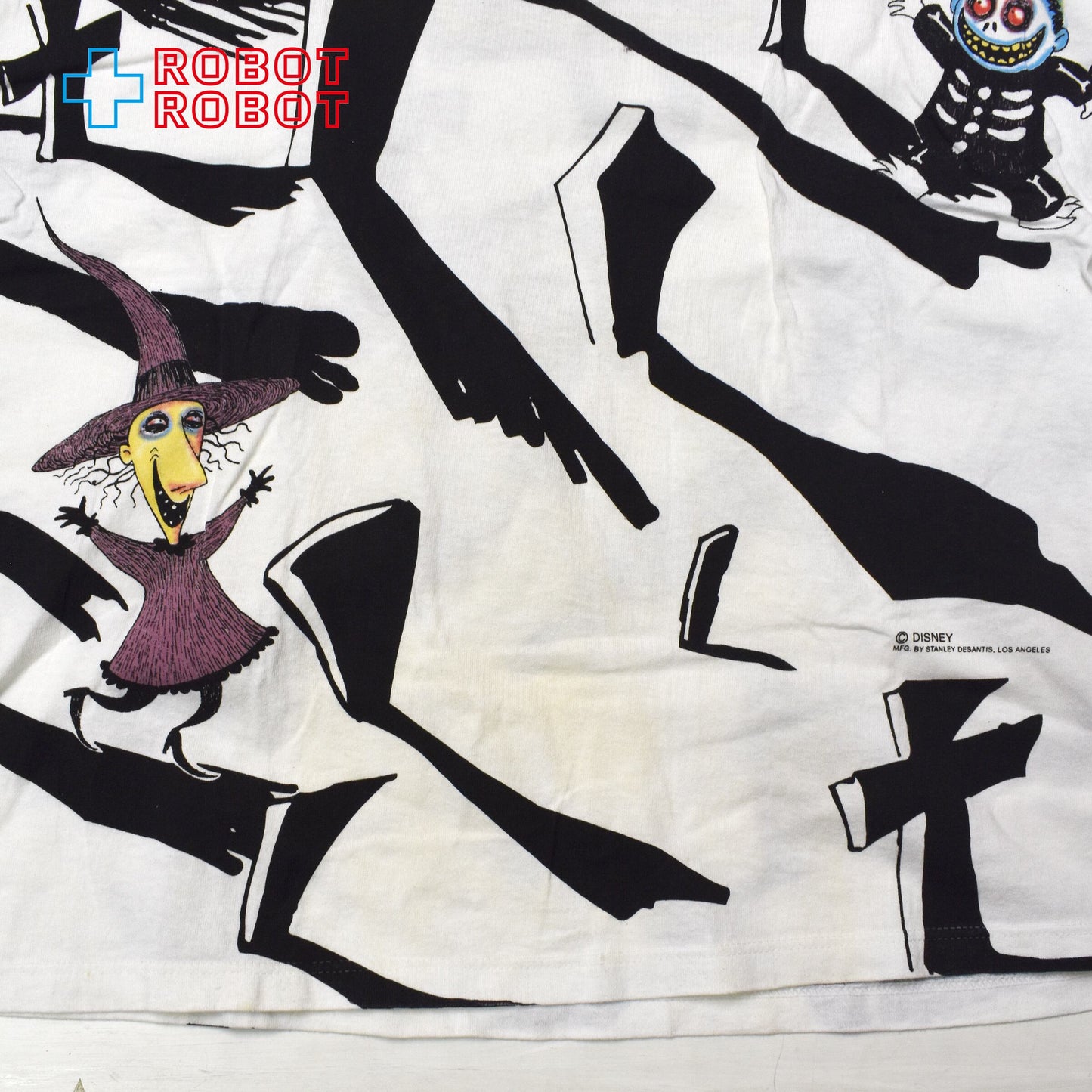 STANLEY DESANTIS ナイトメアー・ビフォア・クリスマス ロック ショック バレル Tシャツ Lサイズ 90s