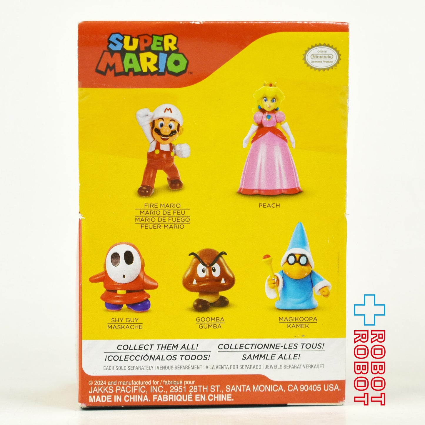 ワールドオブニンテンドー スーパーマリオ ピーチ姫 2.5インチ コレクティブルフィギュア 未開封