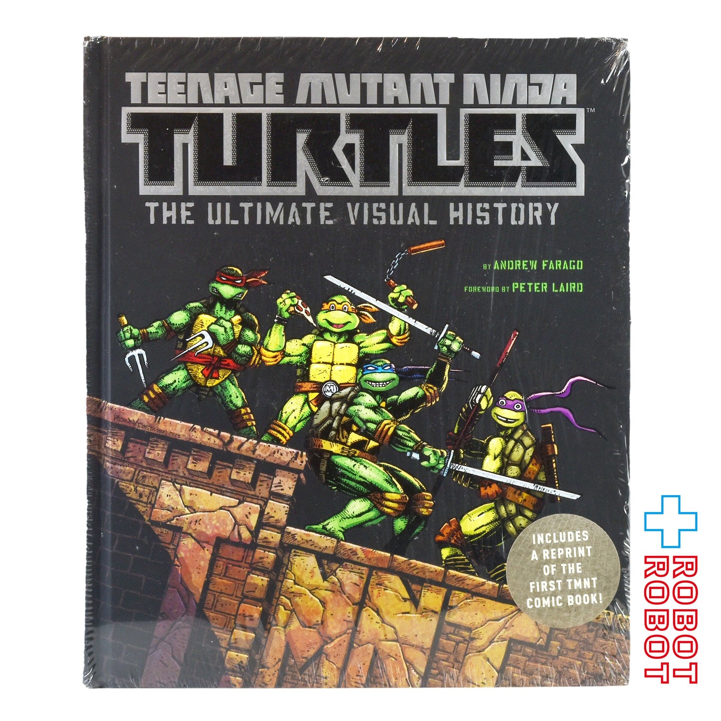 インサイト・エディション社 タートルズ TMNT " ザ・アルティメイト・ビジュアル・ヒストリー " ミュータント・タートルズ大全 洋書 アンドリュー・ファラゴ (著) 未開封 2014