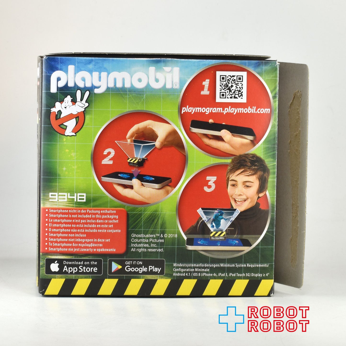 プレイモービル 9348 ゴーストバスターズ レイモンド・スタンツ 開封中古