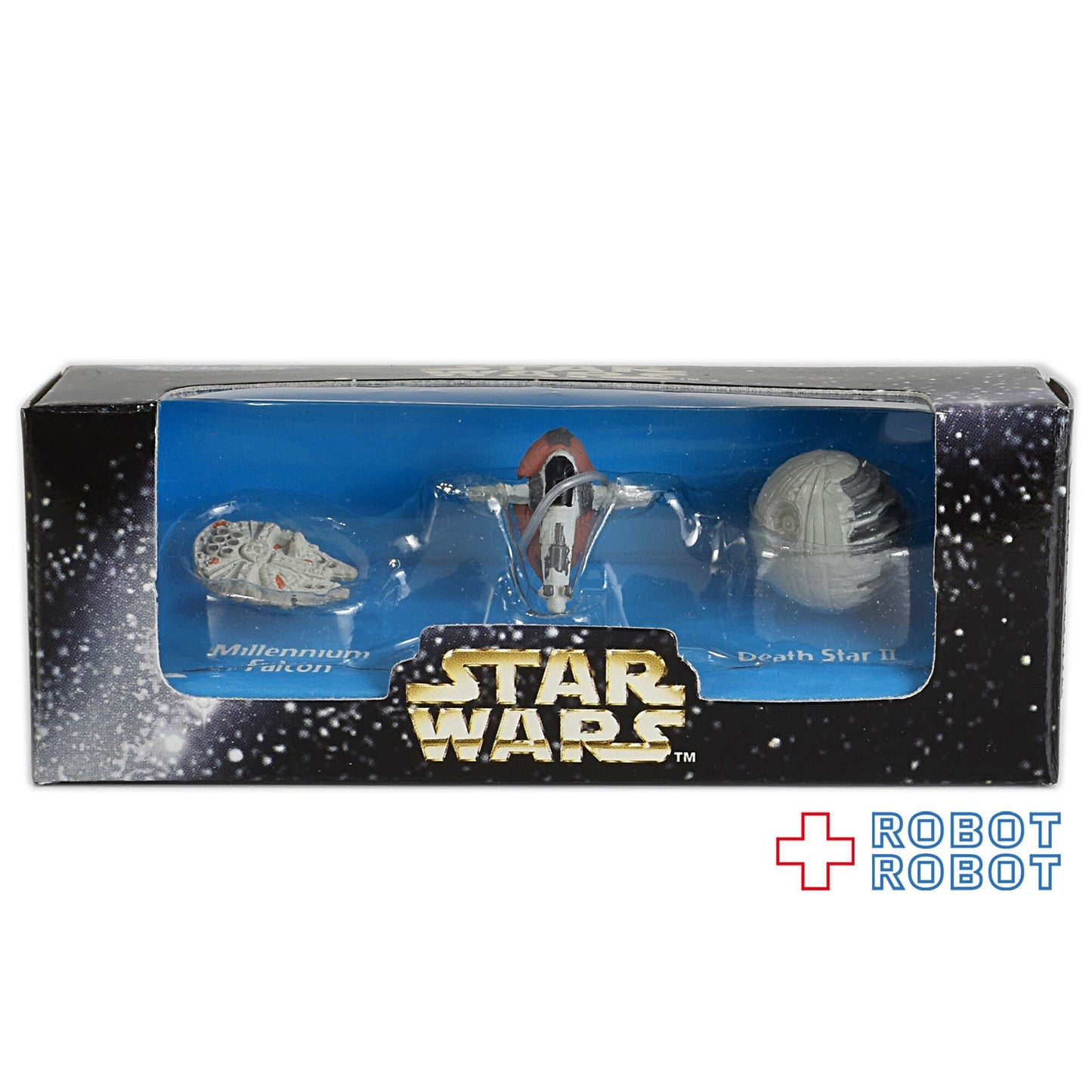 スター・ウォーズ マイクロマシン ファルコン スレーブ1 デススター ミニフィギュア 袋入未開封