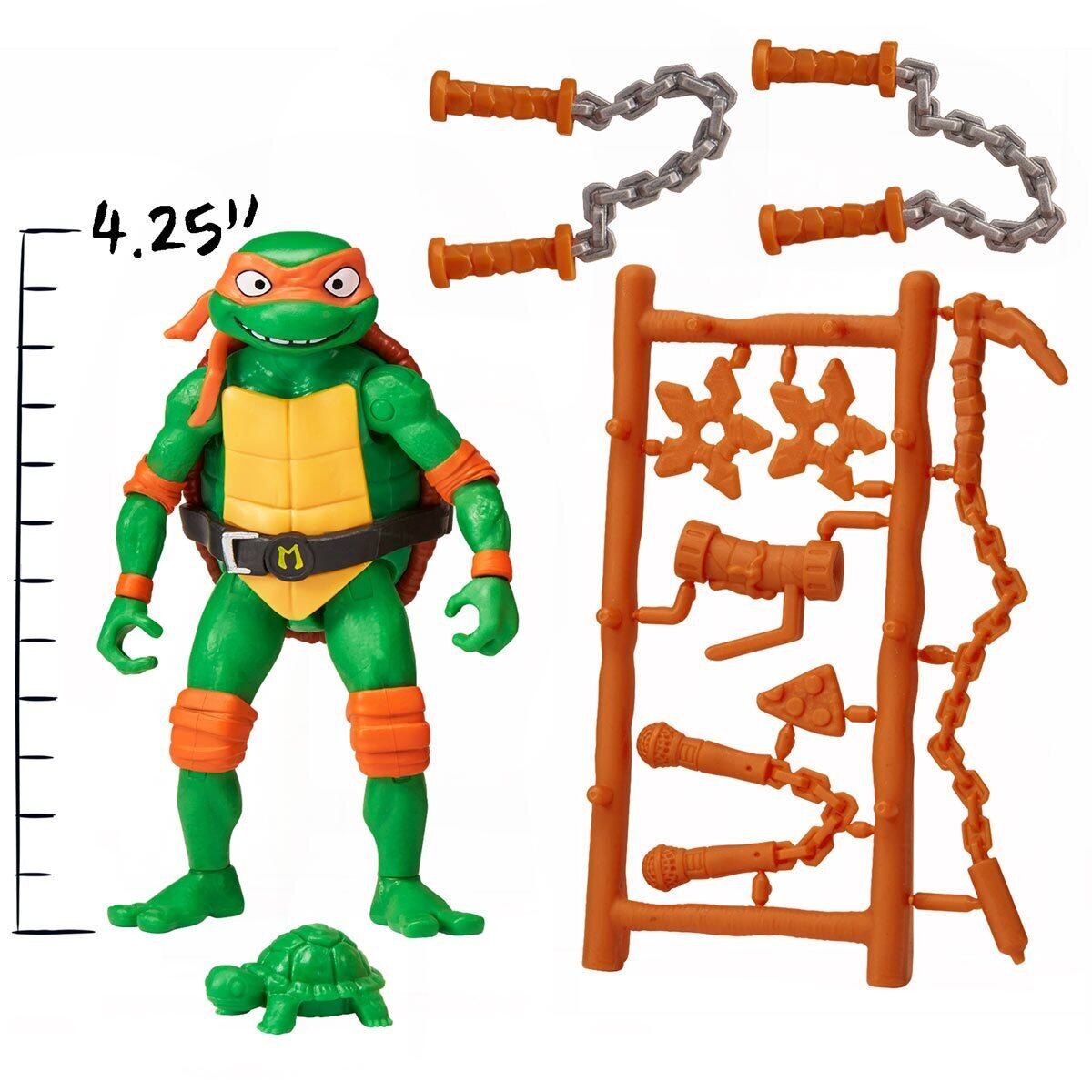 8月上旬入荷予定］プレイメイツ タートルズ TMNT ミケランジェロ 4.5