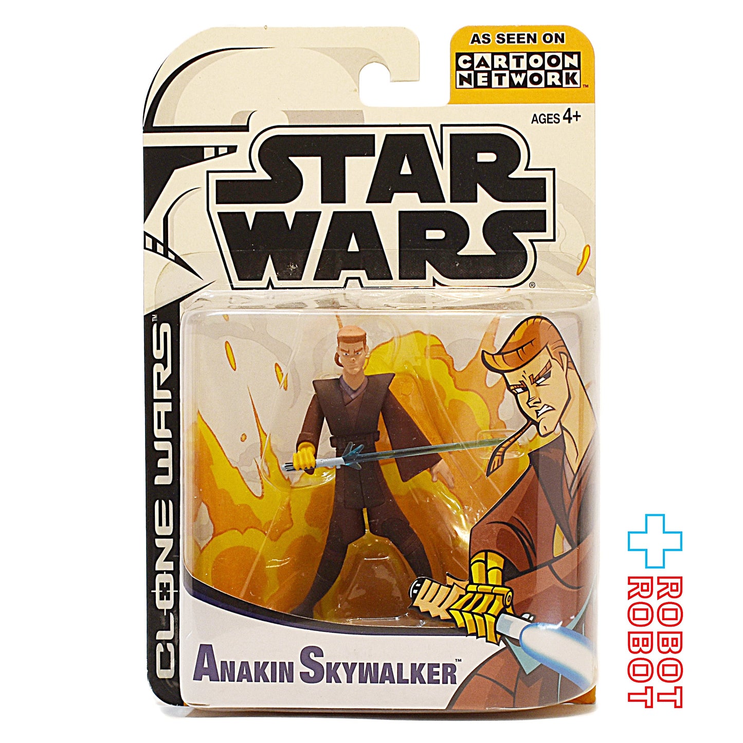 スター・ウォーズ CW2003 クローン・ウォーズ・アニメイテッド アナキン・スカイウォーカー 3.75インチ アクションフィギュア 未開封