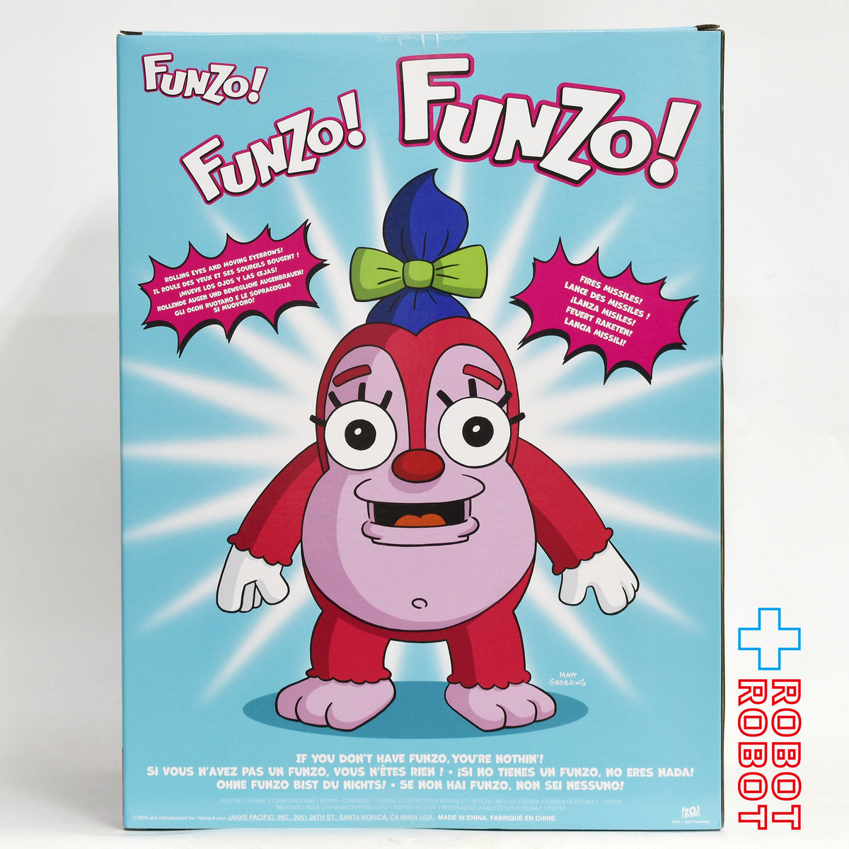 シンプソンズ 2025 ファンゾー トーキング ドール 未開封