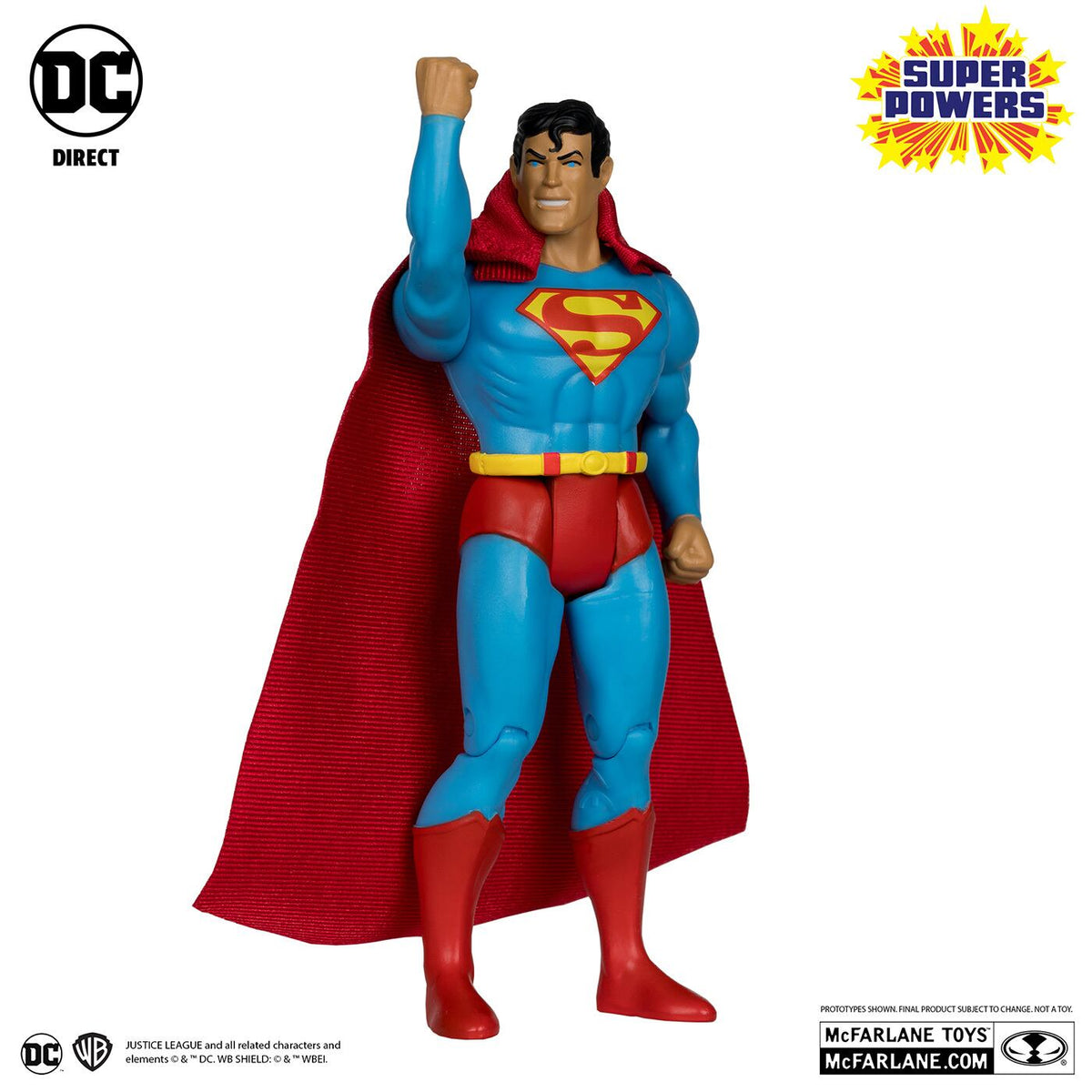 マクファーレン・トイズ DCダイレクト DCスーパーパワーズ #40 スーパーマン (クラシック) 4インチ アクションフィギュア 国内版 未開封