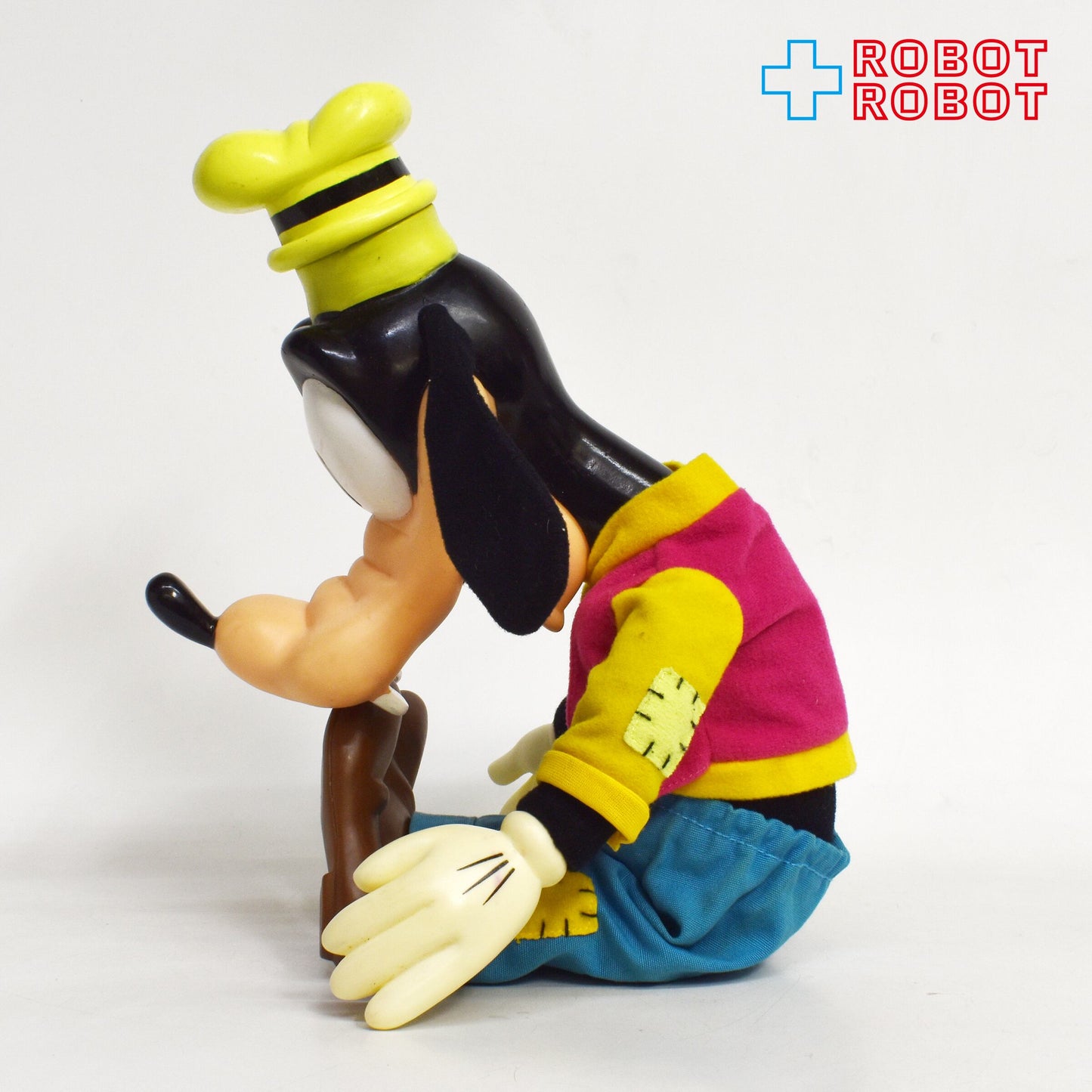 ディズニー グーフィー ビニードール ラバーフェイス ぬいぐるみ人形 マウスキトイズ