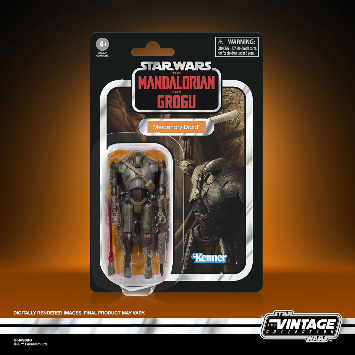 スター・ウォーズ VC407 傭兵ドロイド [マンダロリアン・アンド・グローグー] ヴィンテージコレクション 3.75インチ アクションフィギュア 国内版 未開封