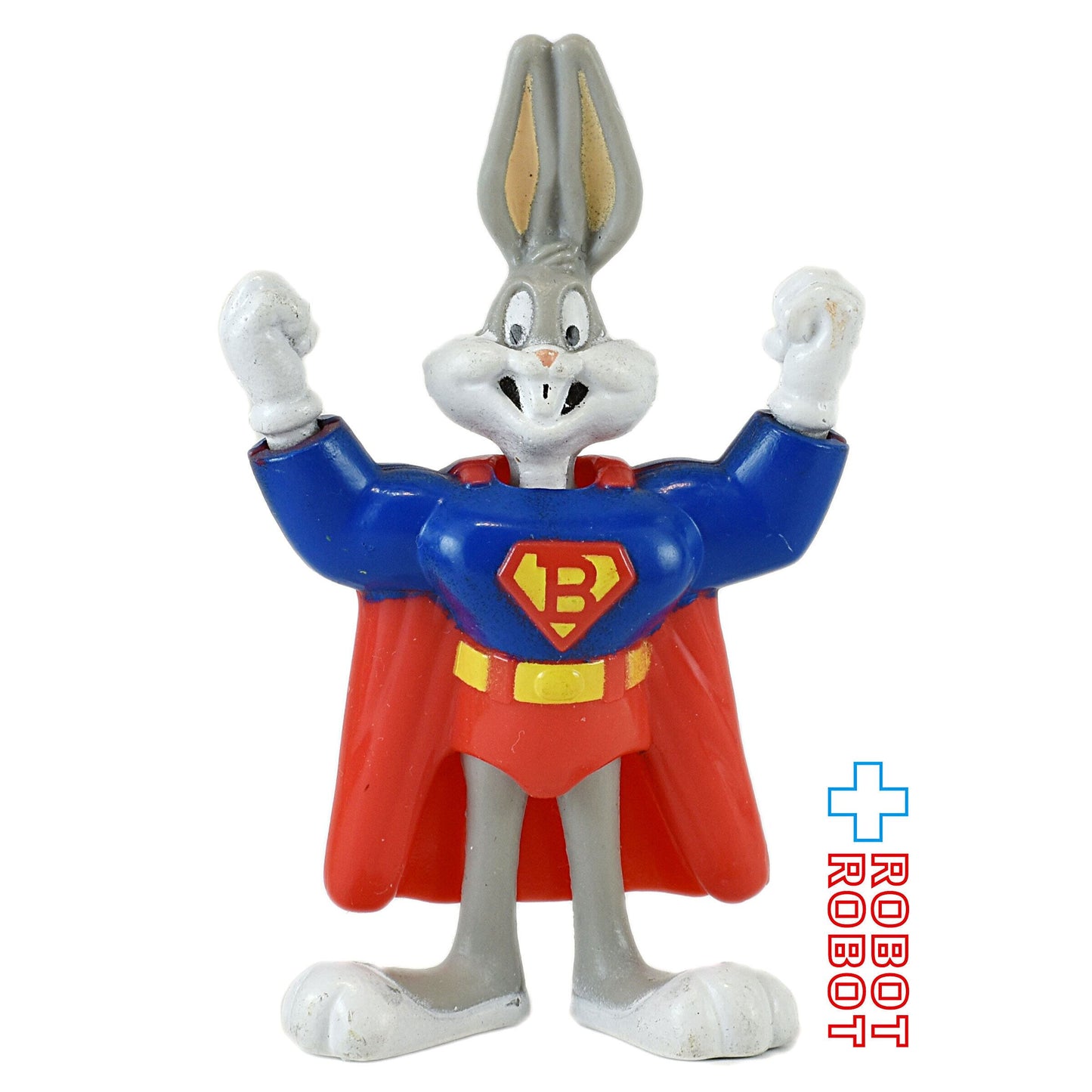 マクドナルド ルーニー・テューンズ バッグス・バニー as スーパーバッグス フィギュア ミールトイ 1991